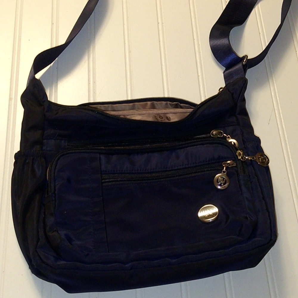 Jielshi Navy Blue Crossbody Bag